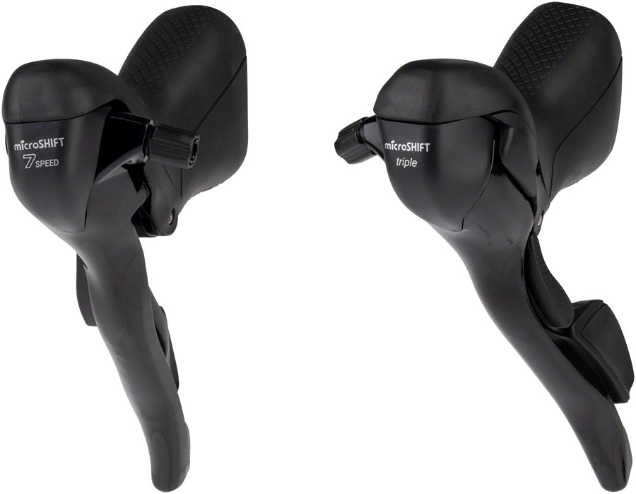 microSHIFT R7 Drop Bar Shift Lever Set - Image 5