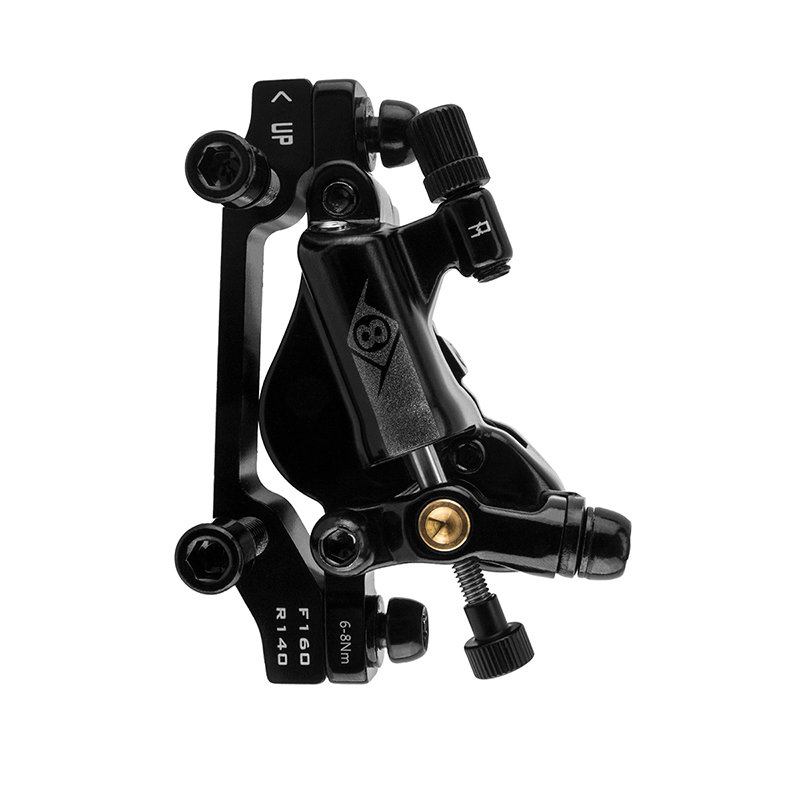 Origin8 Vise Road Mechanical/Hydraulic Post Mount Disc Brake Frt or Rr Black Mineral Oil Post/IS Mount 20 Road/Cross/Gravel Origin8 Vise Road Mechanical/Hydraulic Post Mount Disc Brake Frt or Rr Black Mineral Oil Post/IS Mount 20 Road/Cross/Gravel