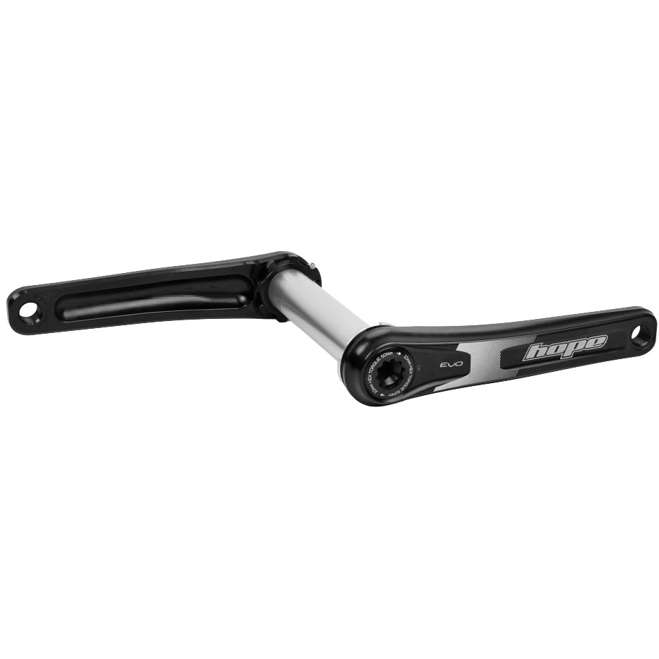 Hope Evo Crankset No Spider(83mm) 155mm Black