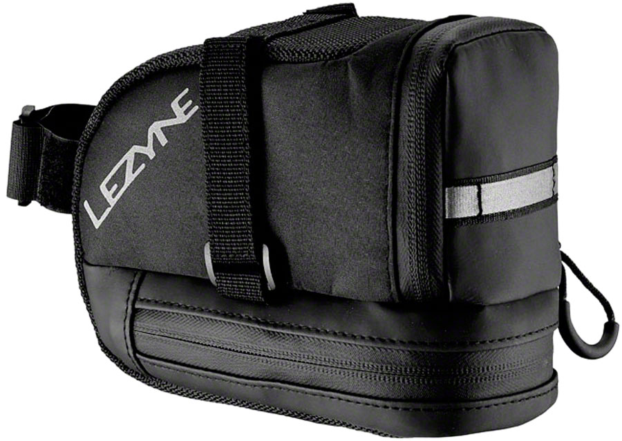 Lezyne L-Caddy Seat Bag: Black/Black Lezyne L-Caddy Seat Bag: Black/Black