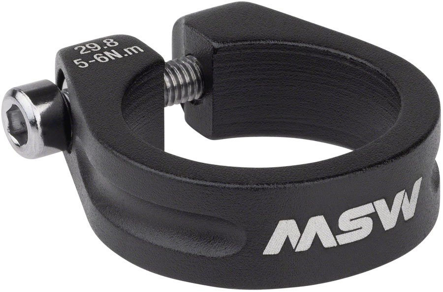 MSW Seatpost Clamp - Bolt-On Black variant 2