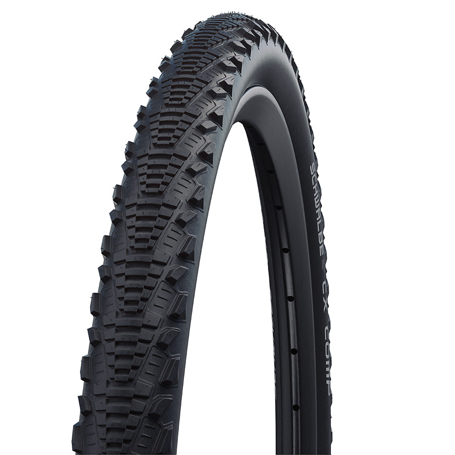 Schwalbe CX Comp Gravel Tire 700x38C Wire Clincher SBC K-Guard 50TPI Black