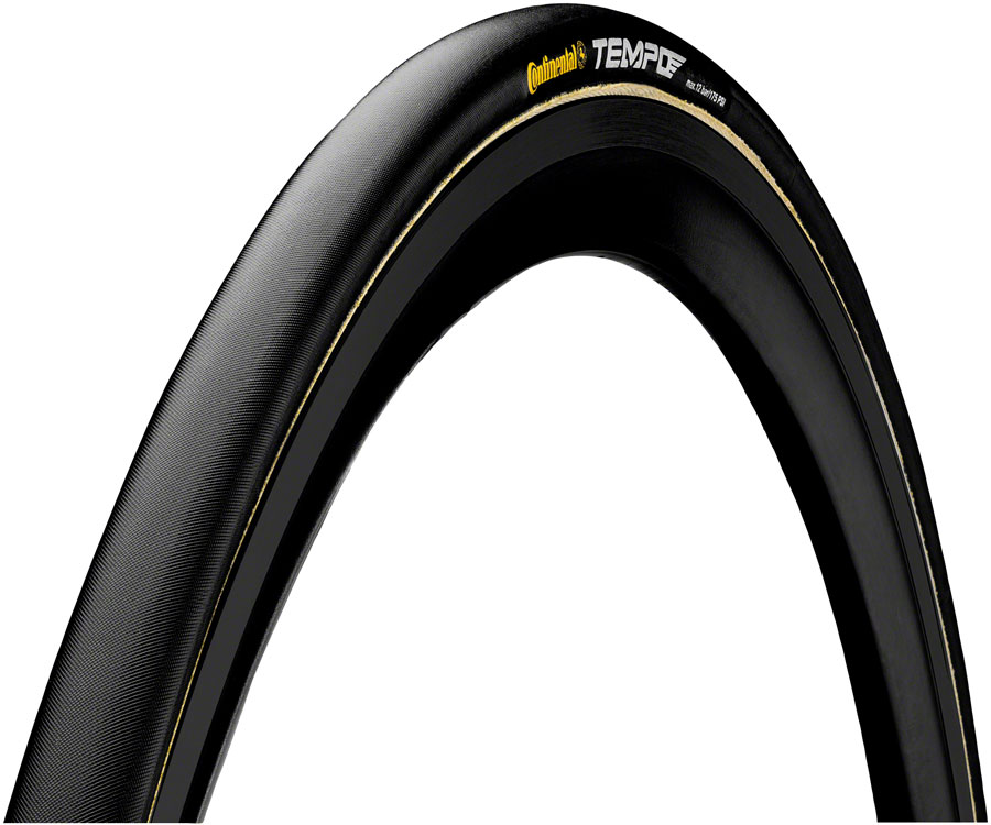 Continental Tempo II Tire - 700c, Tubular, Folding, Black, BlackChili