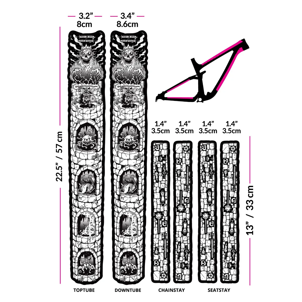 Ground Keeper Frame Keeper Max Green Gloss  