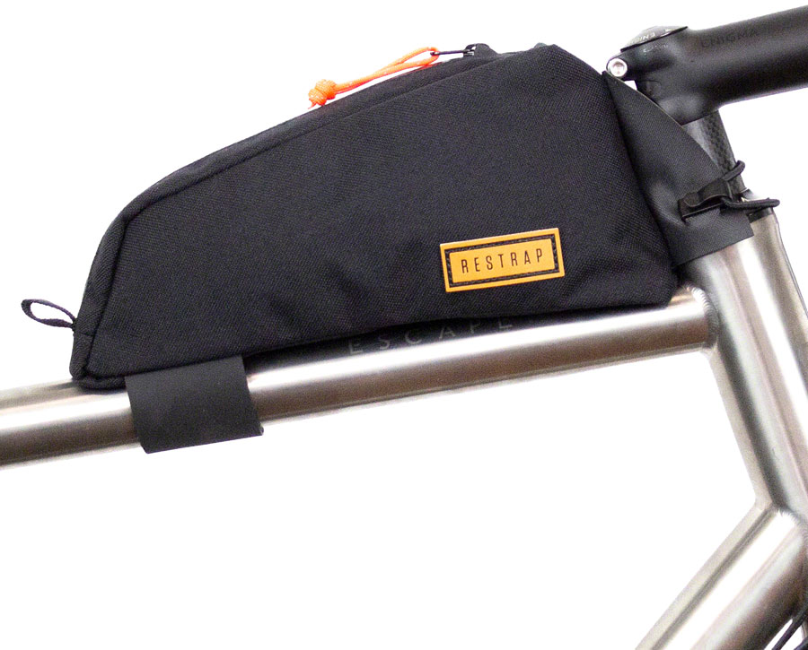 Restrap Strap-On Top Tube Bag - Black Restrap Strap-On Top Tube Bag - Black