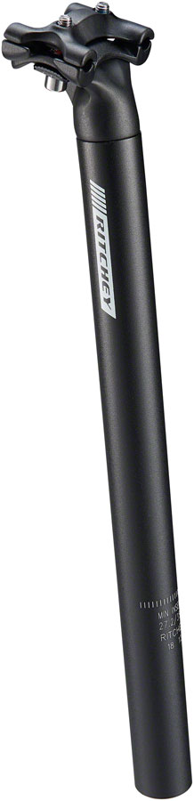 Ritchey RL-1 2-Bolt Seatpost - 400mm, Black
