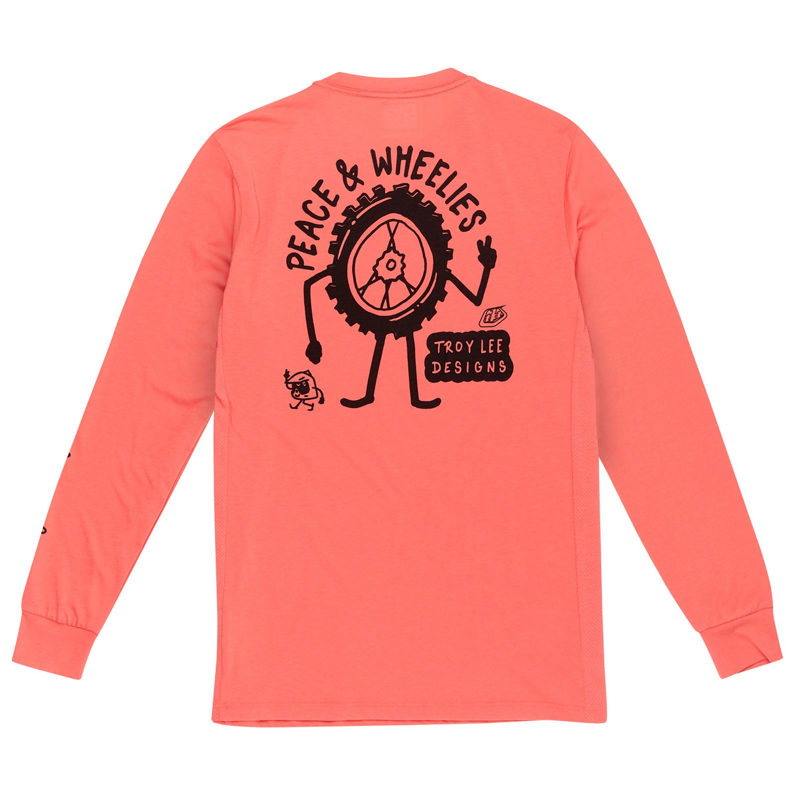 Skyline Long Sleeve Ride Tee P&W Melon - Image 2