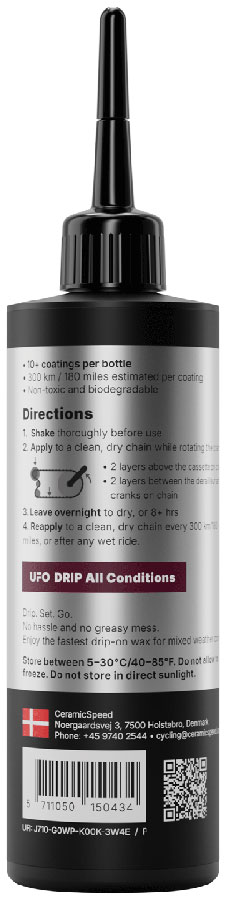 CeramicSpeed UFO Drip All Conditions Chain Lube - Image 2