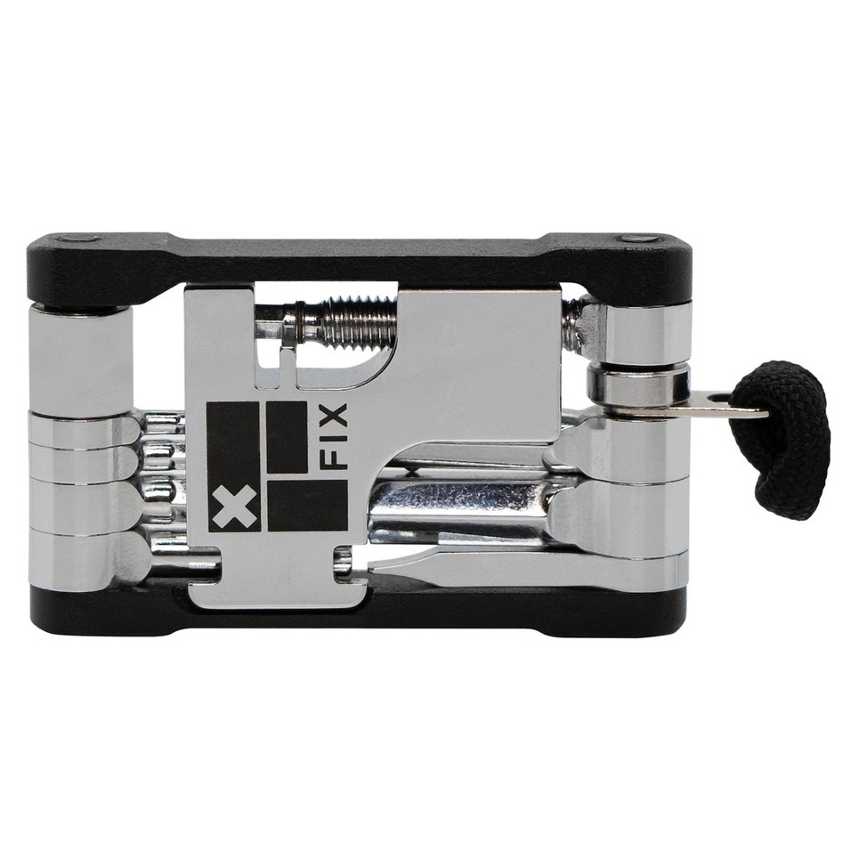 Fix Manufacturing Wheelie Whip Folding Tool Silver/Black Fix Manufacturing Wheelie Whip Folding Tool Silver/Black