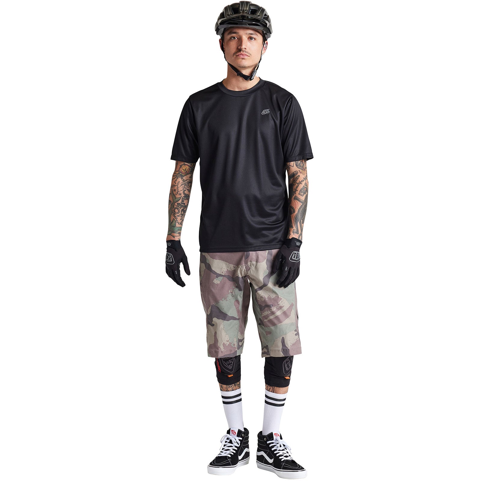 Flowline SS Jersey Solid Black - Image 3