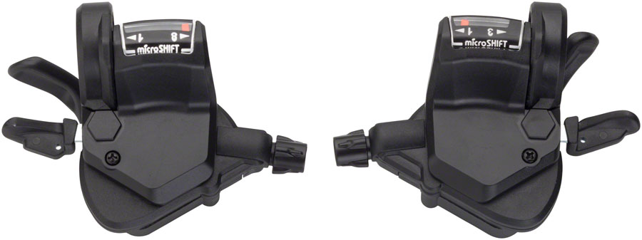 microSHIFT Mezzo Thumb-Tap Shifters - Shimano Compatible variant 2