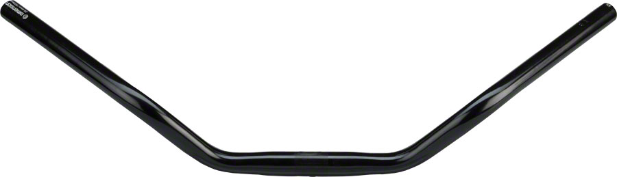 MSW 25.4 Urban Cruiser Bar 600mm Wide 70mm Rise 50 degree Sweep Black