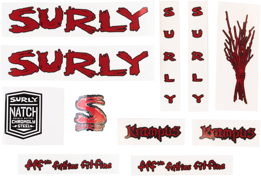 Surly Krampus Frame Decal Set variant 4