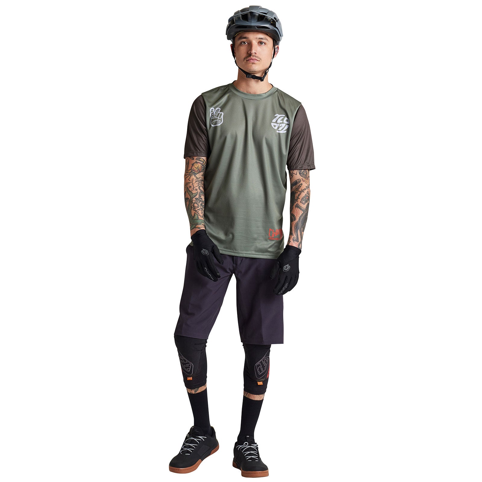 Flowline SS Jersey Flipped Olive - Image 5