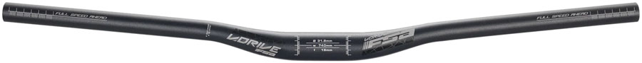 FSA V-Drive Riser Handlebar 31.8 x 740mm 15mm Rise