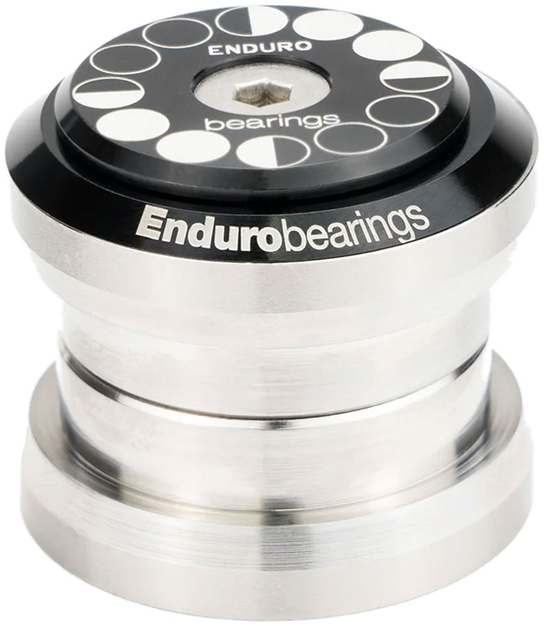Enduro HDK-0008 External Bearing Kit - EC34/28.6 Upper | EC34/30 Lower Angular Contact Bearings Straight Stainless Steel