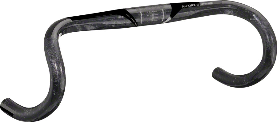 Full Speed Ahead K-Force Compact Drop Handlebar - Carbon, 31.8mm