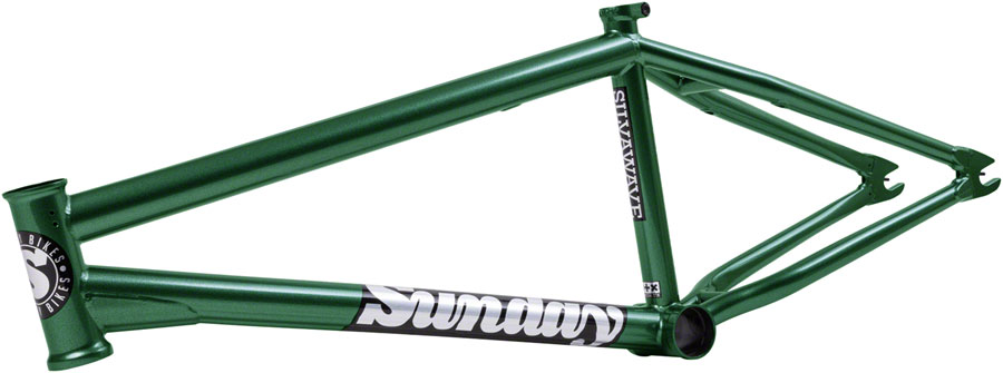 Sunday Silvawave BMX Frame - 20.5" TT SeaWeed Green Sunday Silvawave BMX Frame - 20.5" TT SeaWeed Green