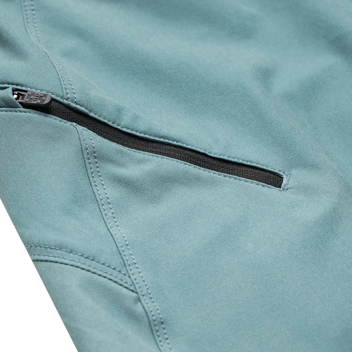 Womens Lilium Short No Liner Solid Steel Green - Image 3