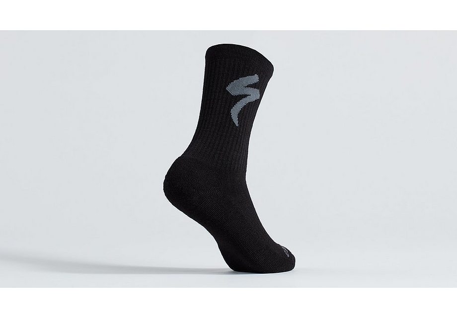 2026 Merino Midweight Tall Logo Sock