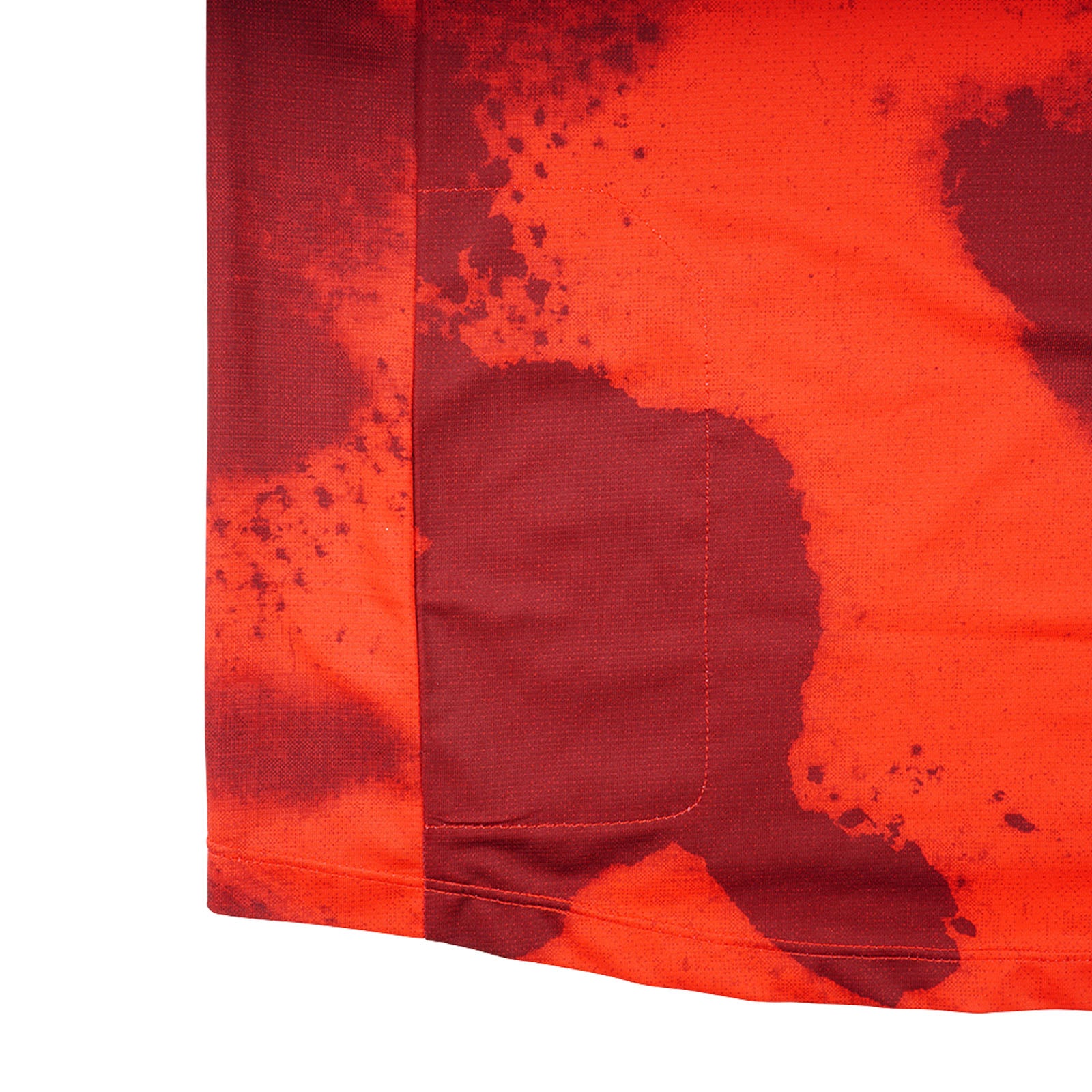 Youth Skyline Short Sleeve Jersey Flared Fiery Red - Image 7