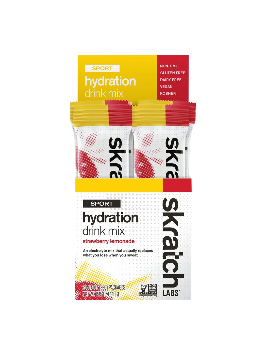 Supplement Skratch Sport Hydration StrawberryLemonde 20 Pack
