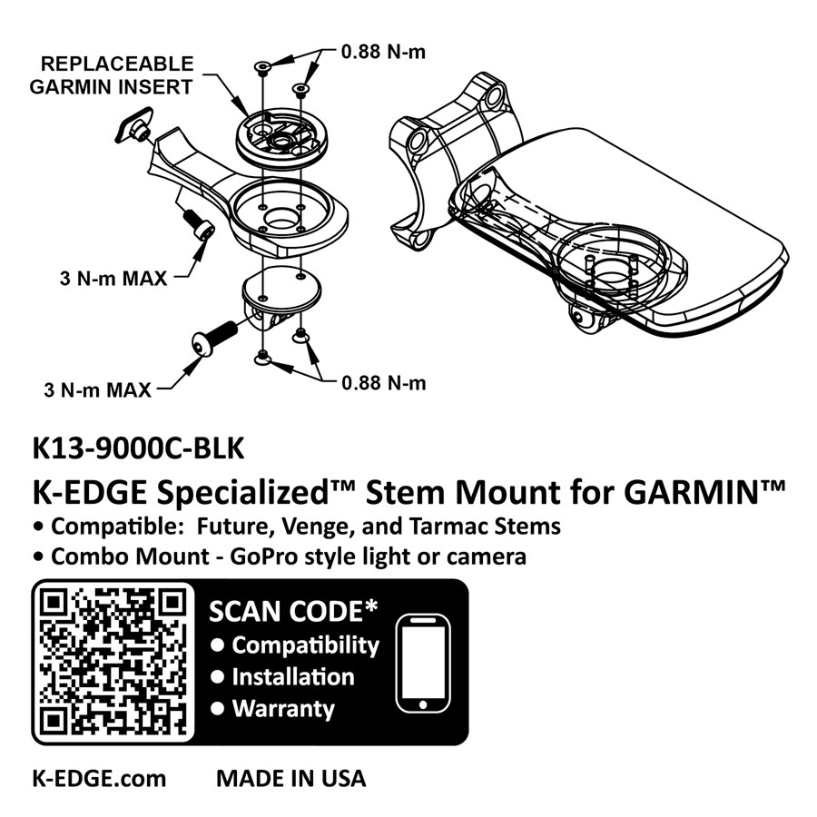 K-Edge Garmin Specialized Future Mount - Image 3