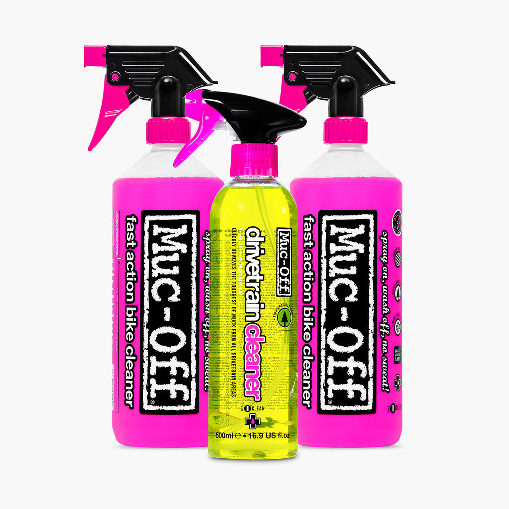 2x 1L Bike Cleaner + 500ml Drivetrain Cleaner - 2x 1L Bike Cleaner + 500ml Drivetrain Cleaner