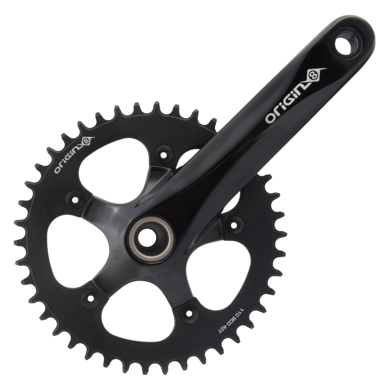 Origin8 1x Road 170x42 GXP crankset Black Origin8 1x Road 170x42 GXP crankset Black