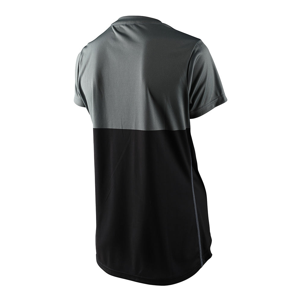 Womens Lilium SS Jersey Block Green / Black - Image 3