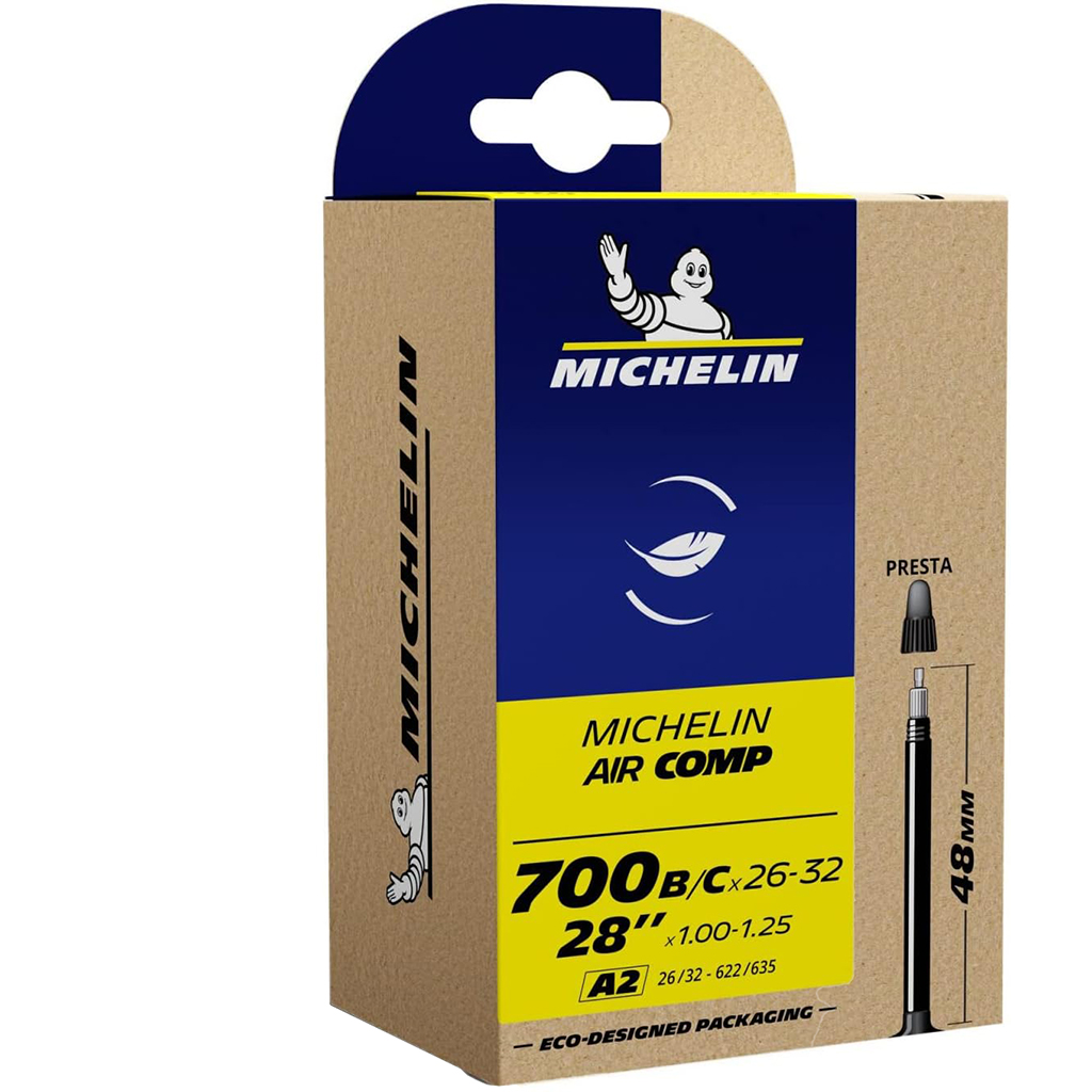 Michelin Aircomp Ultralight Butyl Tube Presta - 700C