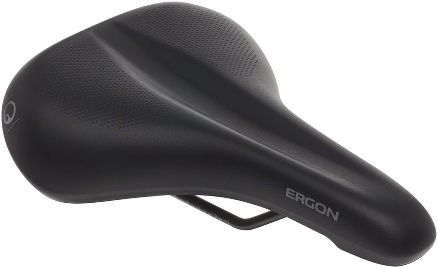 Ergon ST Gel Saddle - Chromoly Men's Small/Medium Black