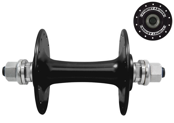 Sturmey Archer Track Hubs - Black Anodized