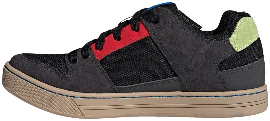 Five Ten Freerider Flat Shoes - Men's, Core Black/Carbon/Pulse Lime - Image 2