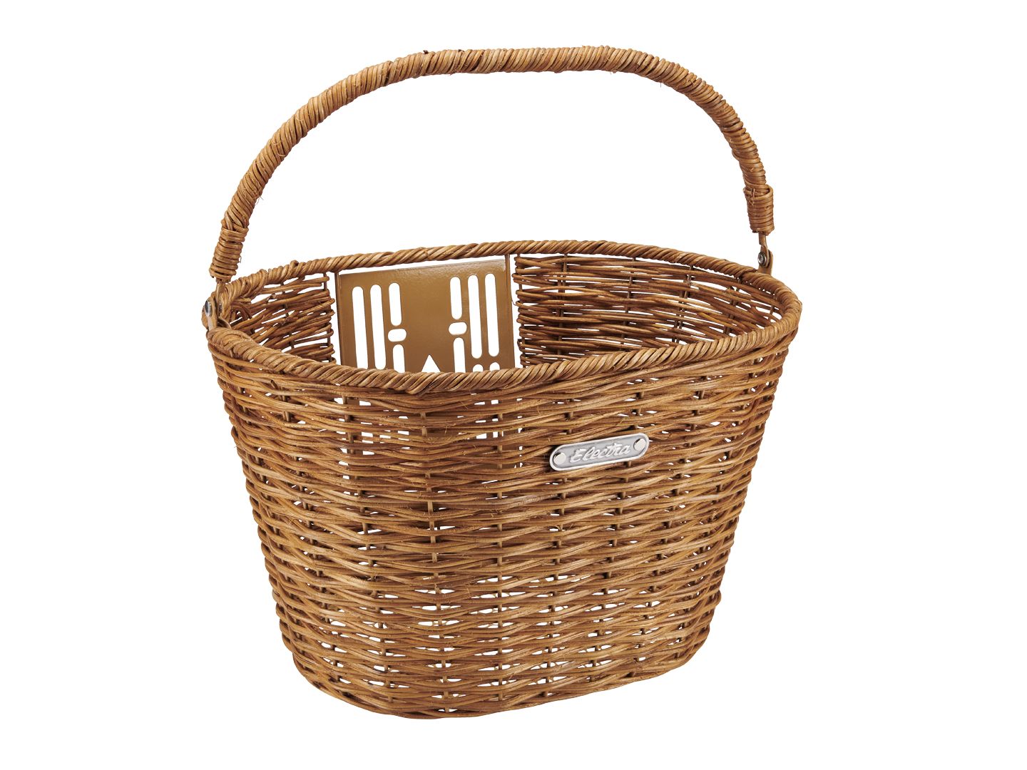 Electra QR Rattan Natural w/Handle Front Basket