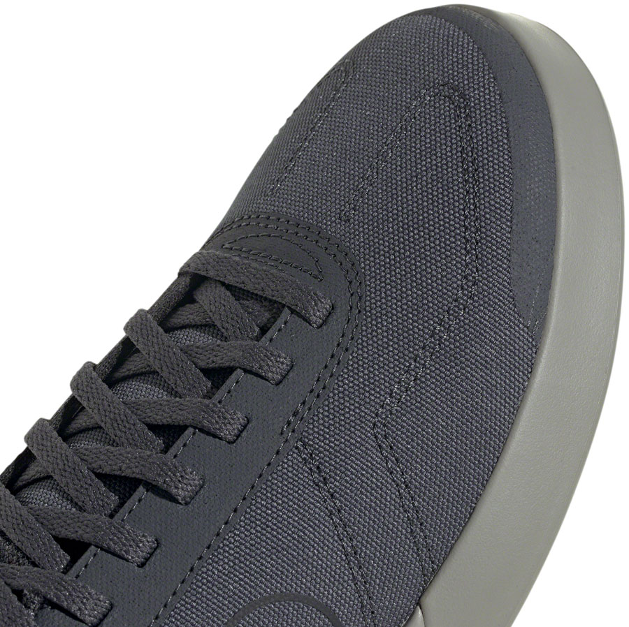 Five Ten Sleuth DLX Canvas Flat Shoes - Men's, Gray Six/Core BLK/Olive Strata - Image 3