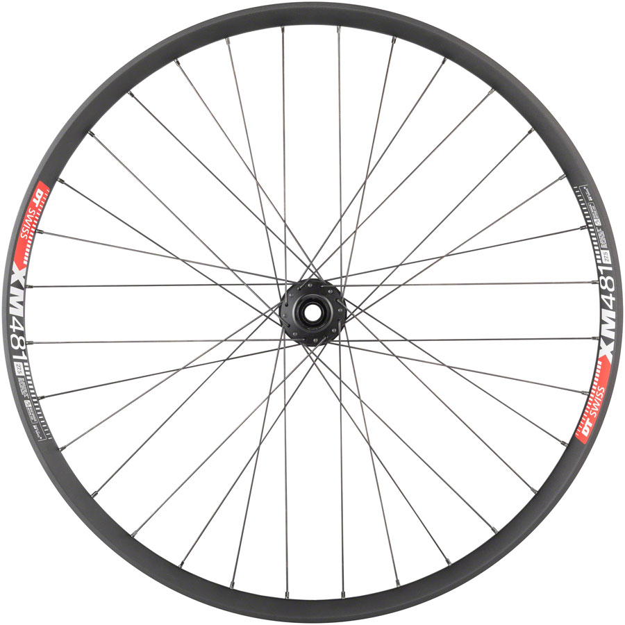 Quality Wheels DT 350/DT XM481 Front Wheel - 15 x 110mm, Boost, 6-Bolt, Black - Image 7