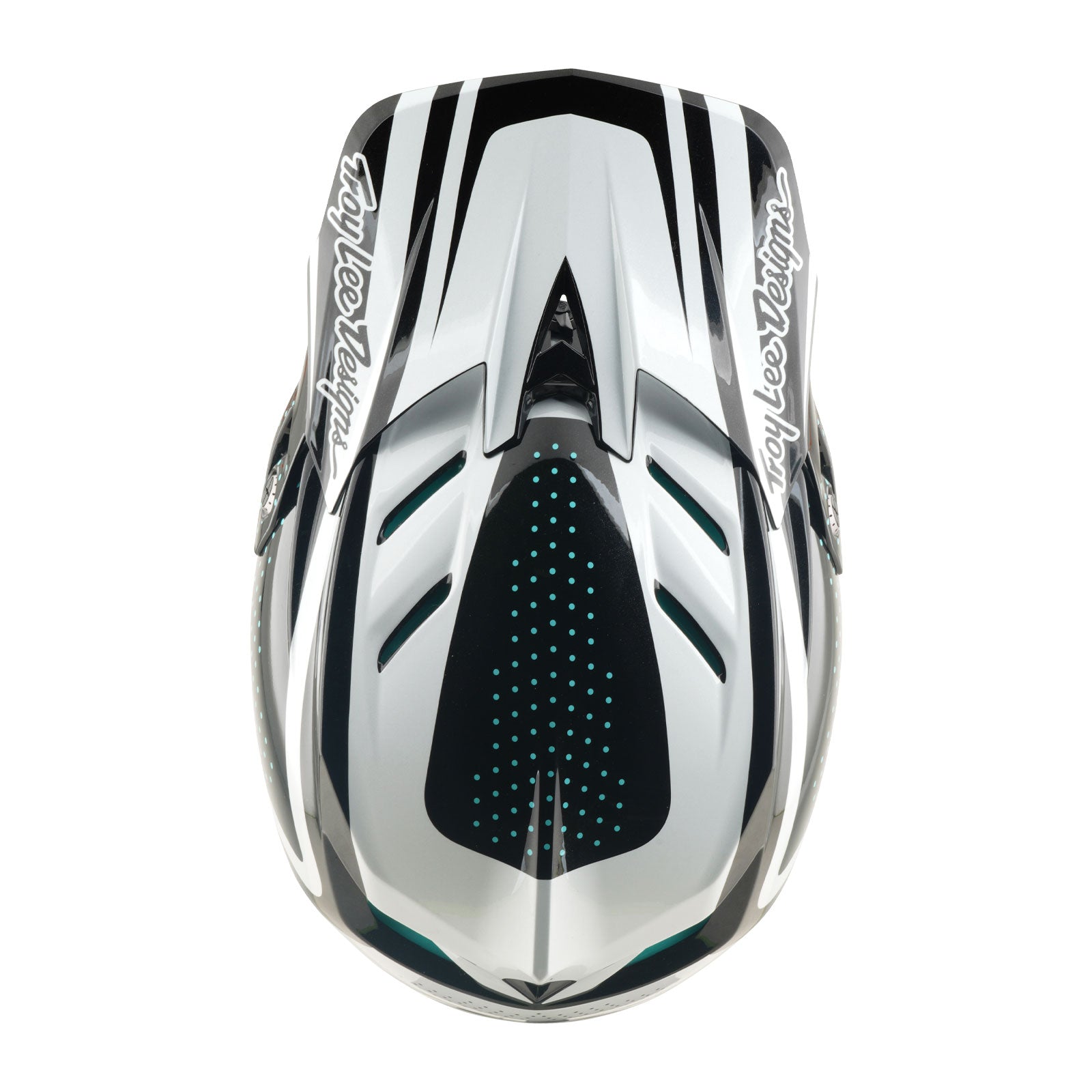 D4 Polyacrylite Helmet the Line Charcoal / White - Image 3