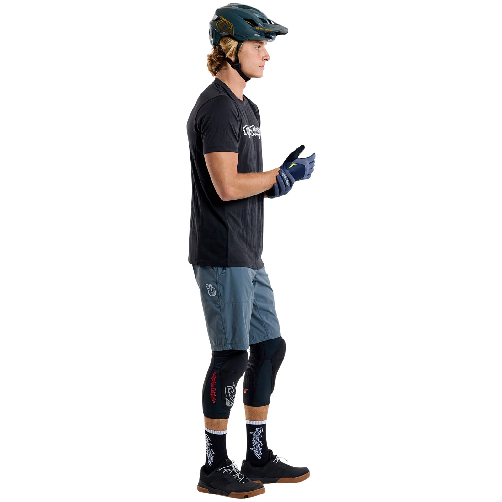 Skyline Short Sleeve Ride Tee Signature Black - Image 6