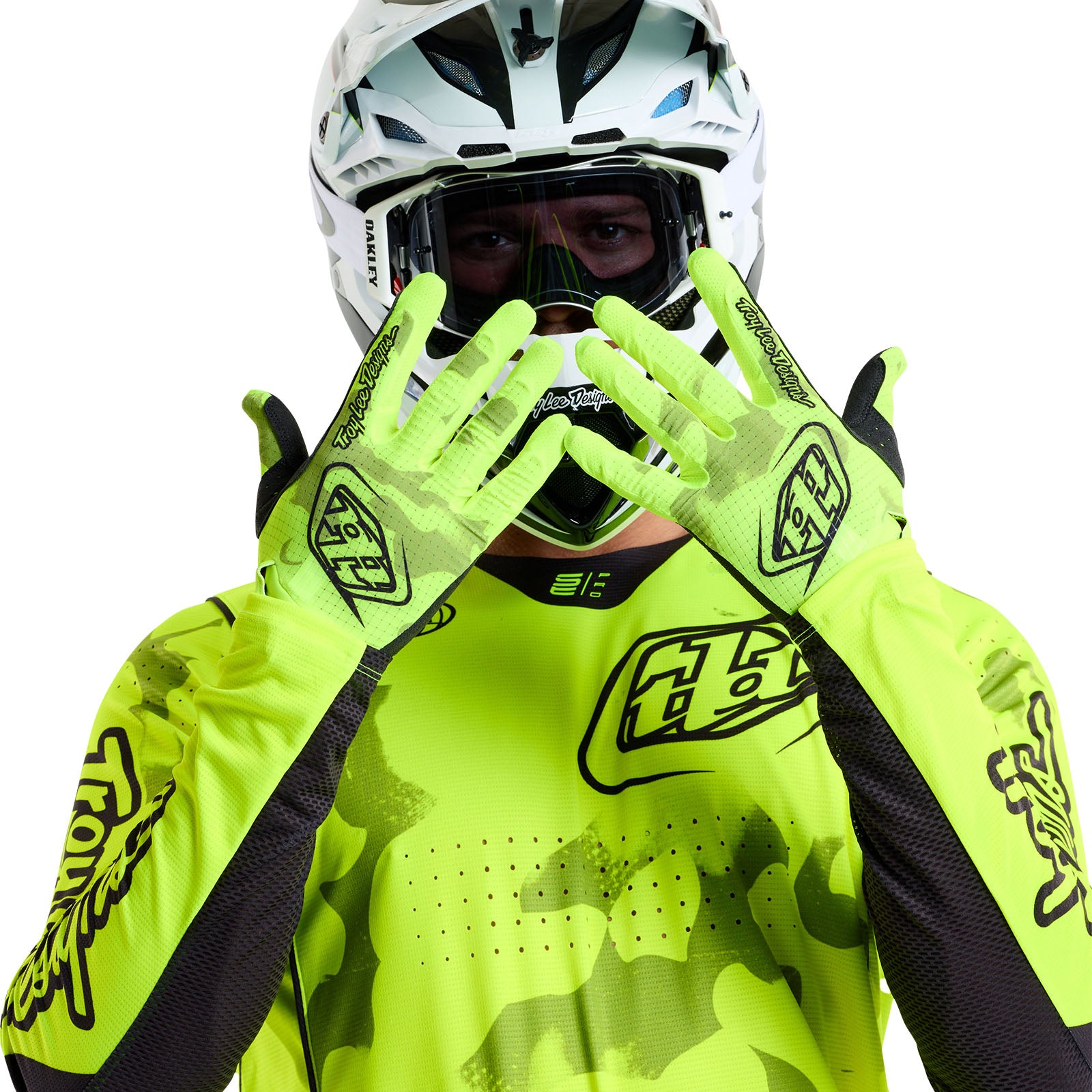 Air Glove Blotted Flo Yellow - Image 3