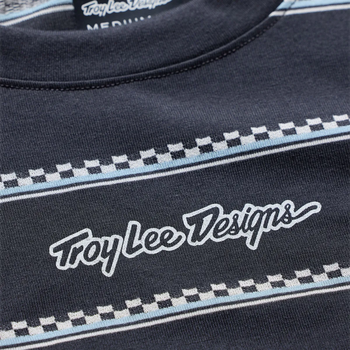 Skyline Ride SS Tee Checked Out Carbon - Image 4