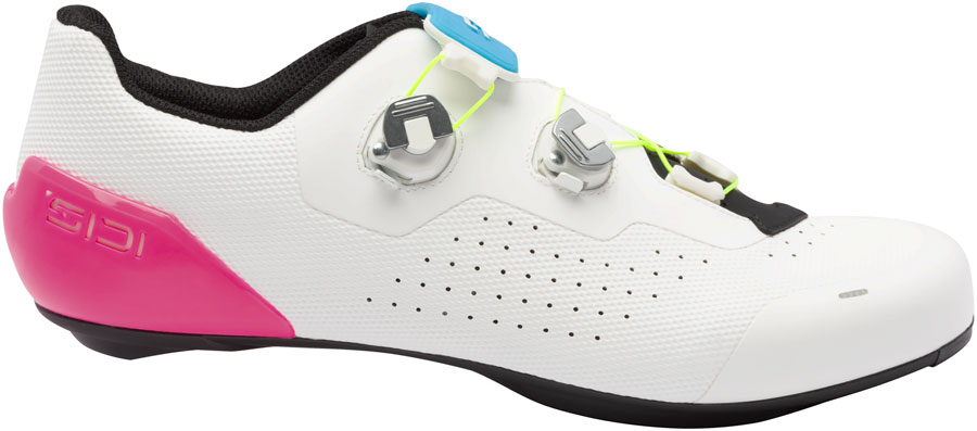 SIDI Genius X WYVE Road Shoes - Men's White Fluo 48