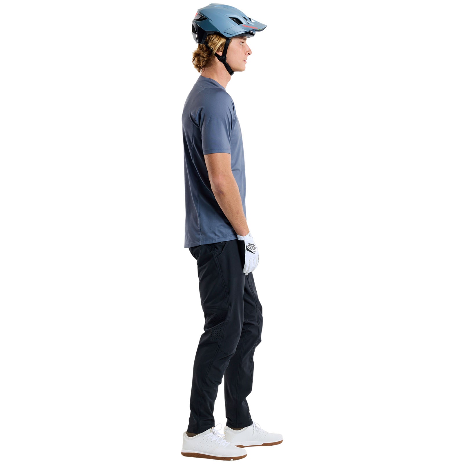 Skyline Short Sleeve Jersey Mono Steel Blue - Image 8