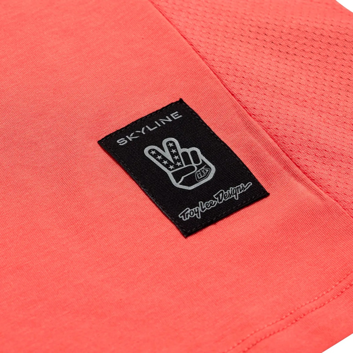 Skyline Long Sleeve Ride Tee P&W Melon - Image 4