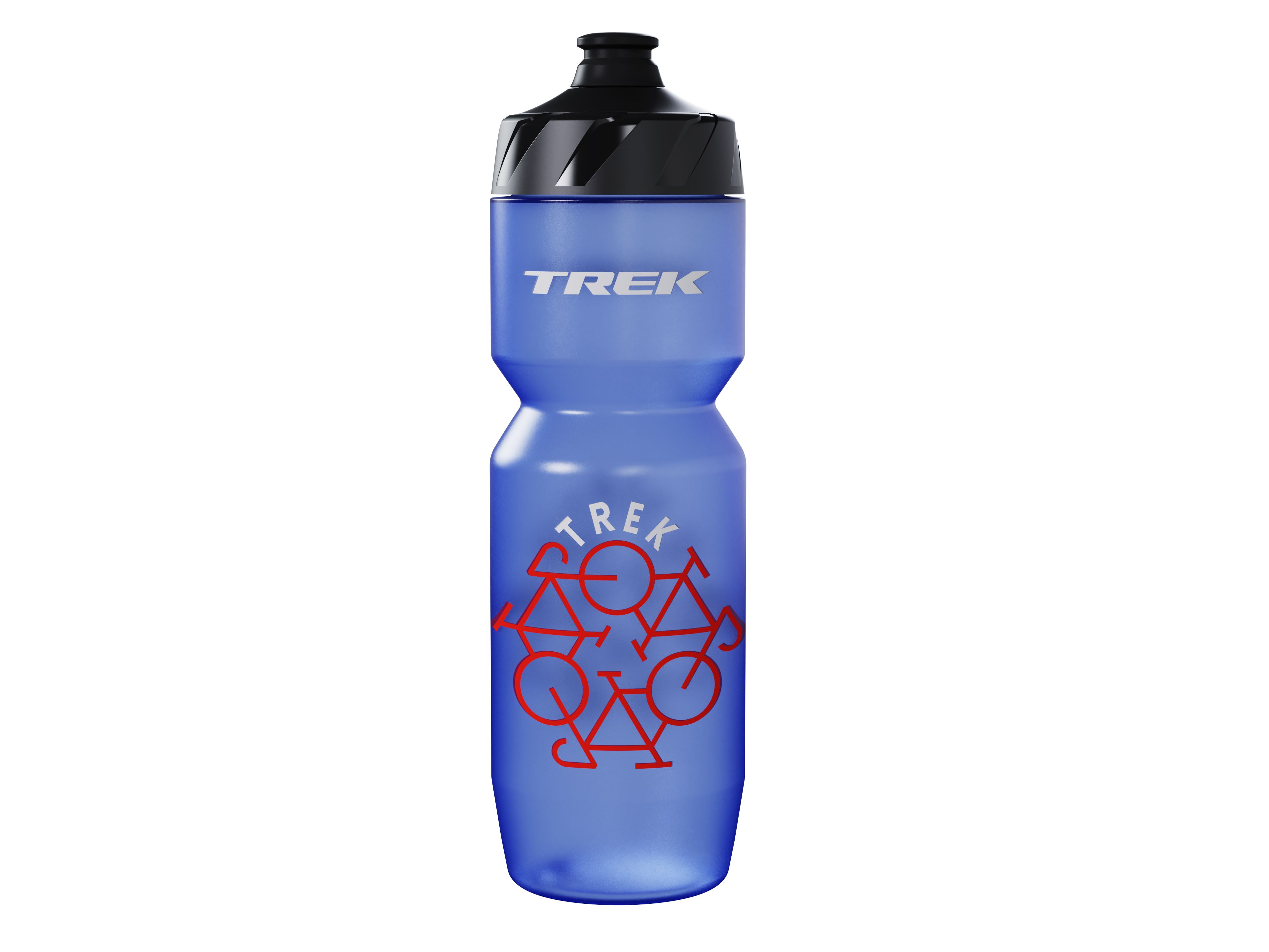 Trek Voda 26oz Triobike Hex Blue/Black Bottle