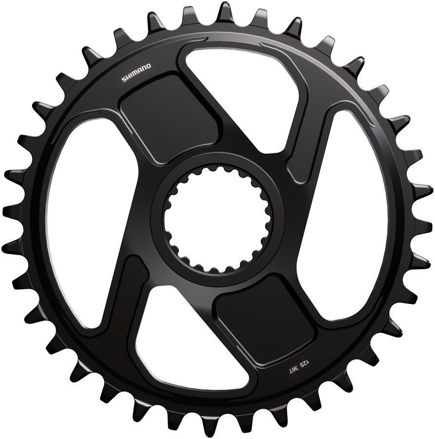 Shimano Deore XT SM-CRM86 1x Direct Mount Chainring - 36t Shimano Direct Mount For 12-Speed HG+ Chain Fits FC-M8200 Crank BLK
