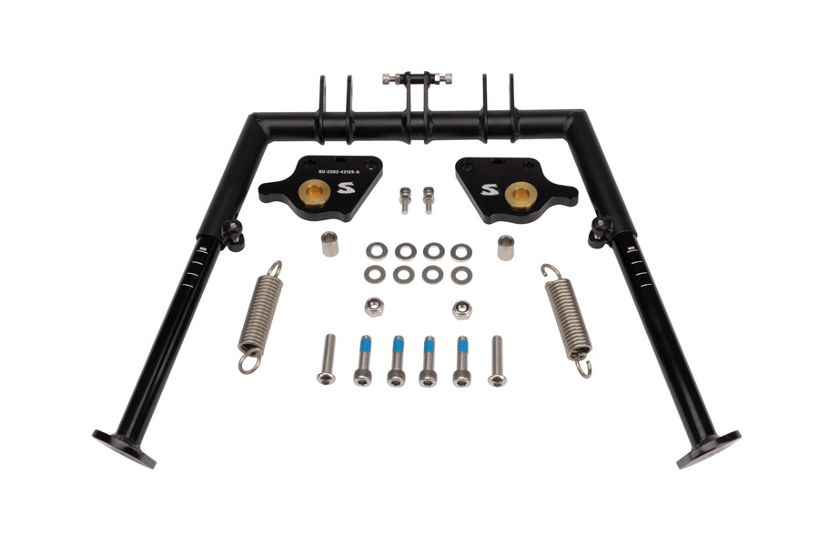 Surly Dual Leg Kickstand for Big Easy Black Surly Dual Leg Kickstand for Big Easy Black