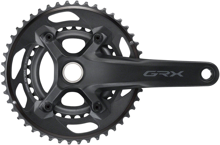Shimano GRX FC-RX610-1 Crankset - 12 Speed Hollowtech II Spindle Interface BLK - Image 5