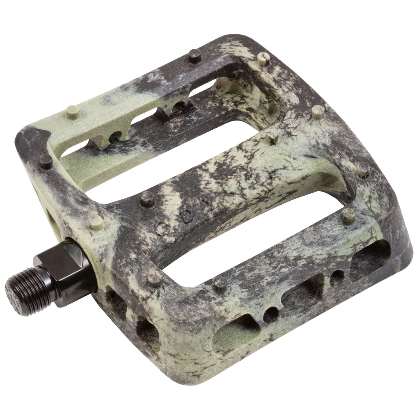 Odyssey Twisted Pro PC Flat Pedals Black/Army Green