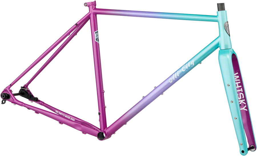 All-City Cosmic Stallion Frameset - 650b/700c, Steel, Mermaid Fade